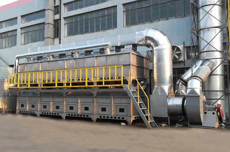 活性炭催化燃燒設備是一種高效的廢氣處理設備